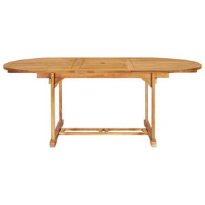 Set da Pranzo da Giardino 7 pz in Legno Massello di Teak cod mxl 40224