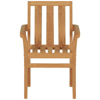 Set da Pranzo 9 pz in Legno Massello di Teak cod mxl 40736