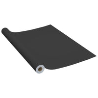 Pellicole Autoadesive per Mobili 2 pz Nere 500x90 cm in PVC 3059652