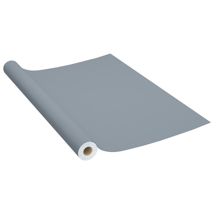 Pellicole Autoadesive per Mobili 2 pz Grigie 500x90 cm in PVC 3059654
