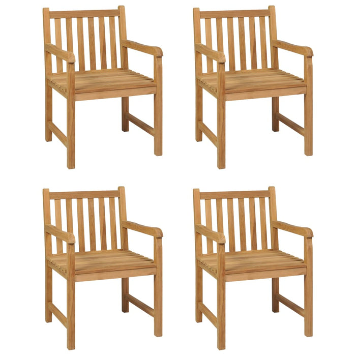 Set da Pranzo per Esterni 5 pz in Legno Massello di Teak cod mxl 36922