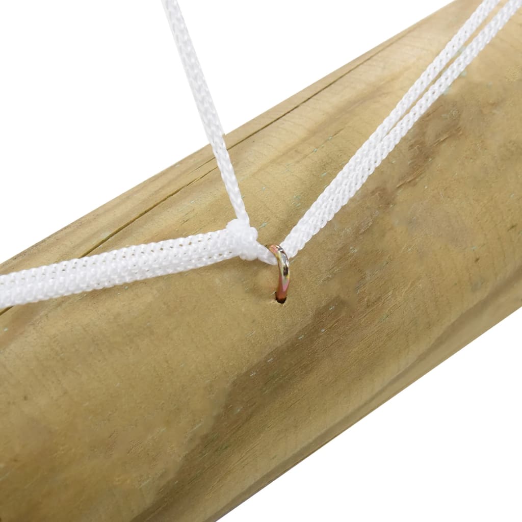 Porta da Calcio con Rete 120x60x80 cm Legno di Pino Impregnato 3059950