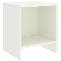 Comodini 2 pz Bianco 35x30x40 cm in Pino Massello 322240