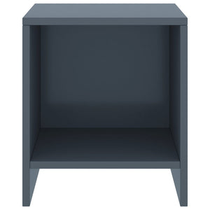 Comodini 2 pz Grigio Chiaro 35x30x40 cm in Pino Massello cod mxl 29888