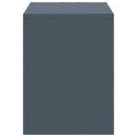 Comodini 2 pz Grigio Chiaro 35x30x40 cm in Pino Massello cod mxl 29888