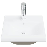 Lavabo bagno ad incasso con rubinetto 42 cm ceramica bianca 02_0002795