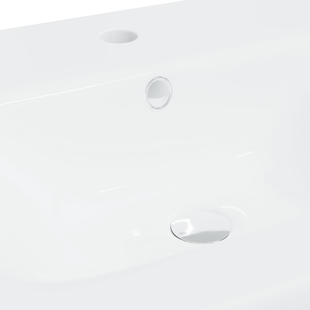 Lavabo bagno ad incasso con rubinetto 42 cm ceramica bianca 02_0002795