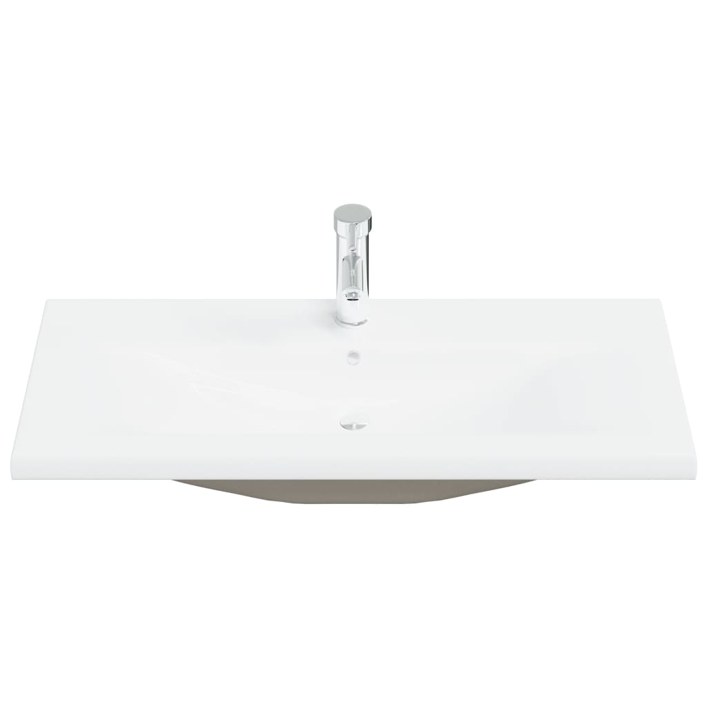 Lavabo bagno ad incasso con rubinetto 91 cm ceramica bianca 02_0002798