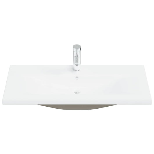 Lavabo bagno ad incasso con rubinetto 91 cm ceramica bianca 02_0002798