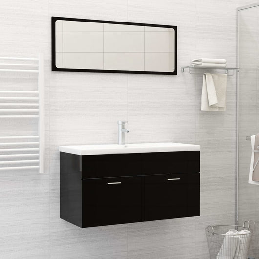 Lavabo da Incasso-Lavandino-Lavello con Rubinetto 91x39x18 cm in Ceramica Bianco