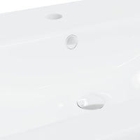 Lavabo bagno da incasso con rubinetto 101 cm ceramica bianca 02_0002799