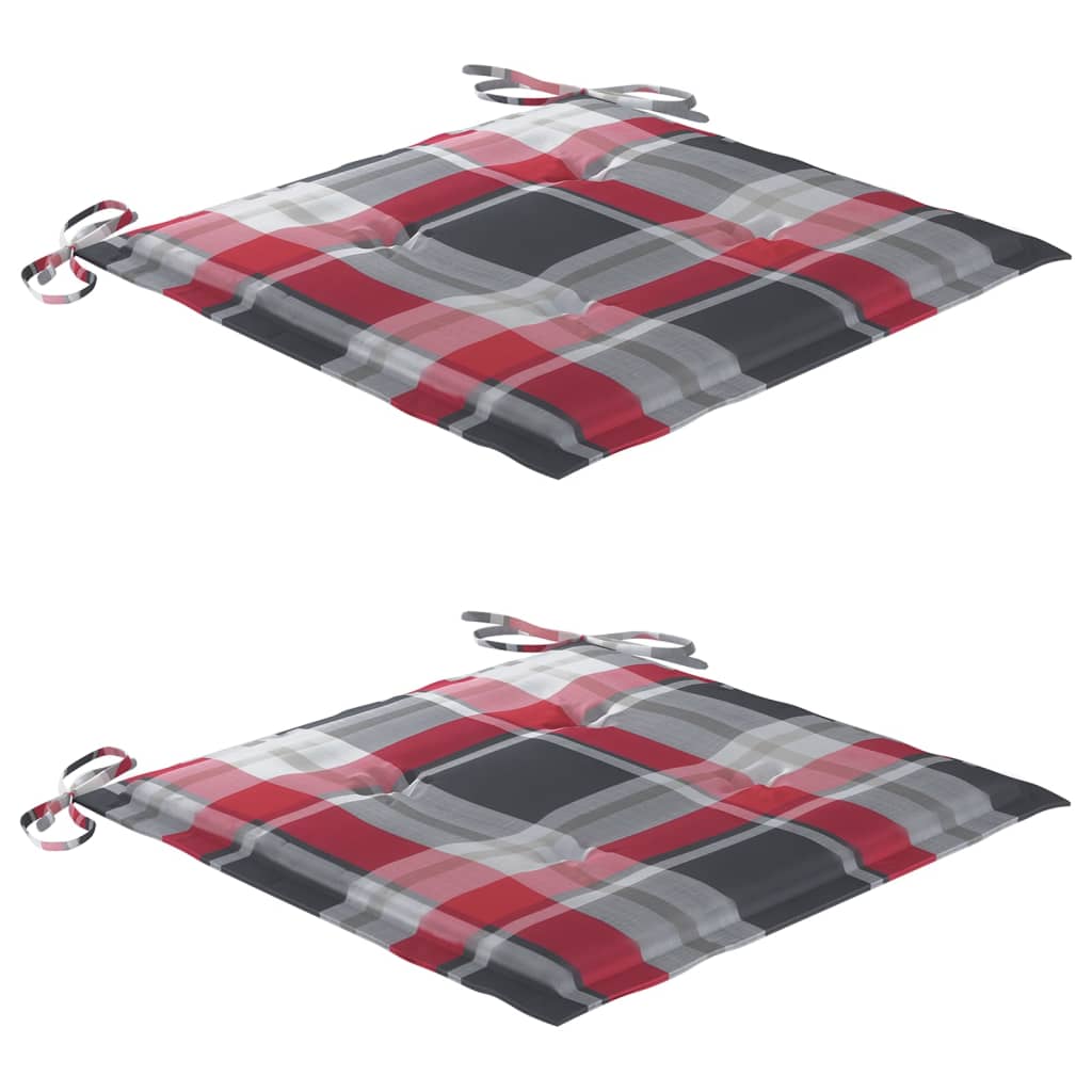 Sedie da Pranzo da Giardino con Cuscini 2 pz Massello di Acacia 3060819