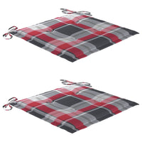 Sedie da Pranzo da Giardino con Cuscini 2 pz Massello di Acacia 3060819