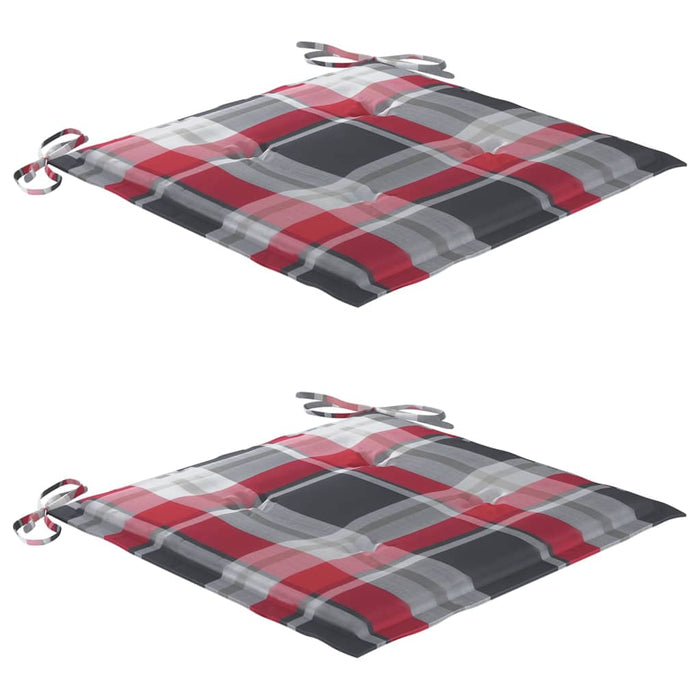 Sedie da Pranzo da Giardino con Cuscini 2 pz Massello di Acacia 3060819