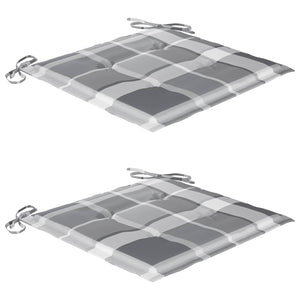 Sedie da Pranzo da Giardino con Cuscini 2 pz Massello di Acacia 3060822