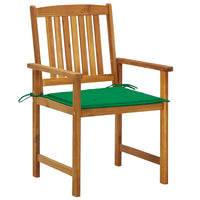 Sedie da Giardino con Cuscini 4 pz in Massello di Acacia 3061178