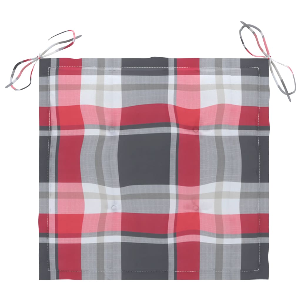 Sedie da Giardino con Cuscini 4 pz in Massello di Acacia 3061194