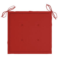 Sedie da Giardino con Cuscini 4 pz in Massello di Acacia Grigio cod mxl 17272