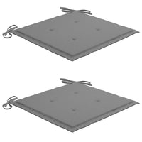 Sedie da Giardino con Cuscini e Tavolino in Massello di Acacia cod mxl 35689