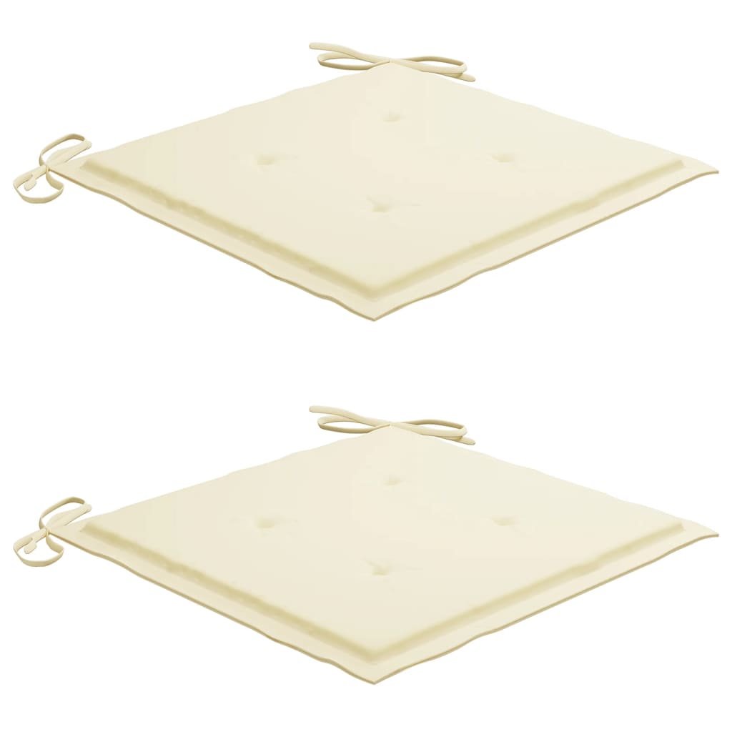 Sedie da Giardino con Cuscini e Tavolino in Massello di Acacia cod mxl 41551