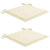 Sedie da Giardino con Cuscini e Tavolino in Massello di Acacia 3061277