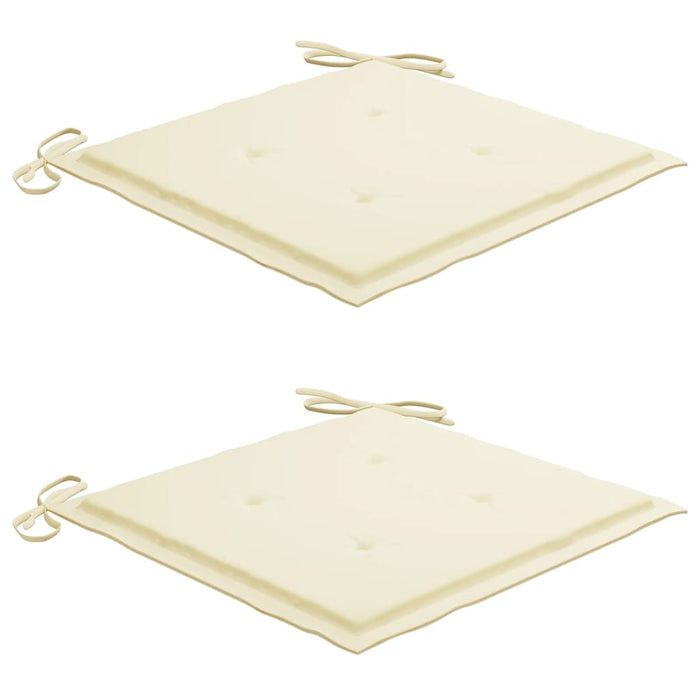 Sedie da Giardino con Cuscini e Tavolino in Massello di Acacia 3061277