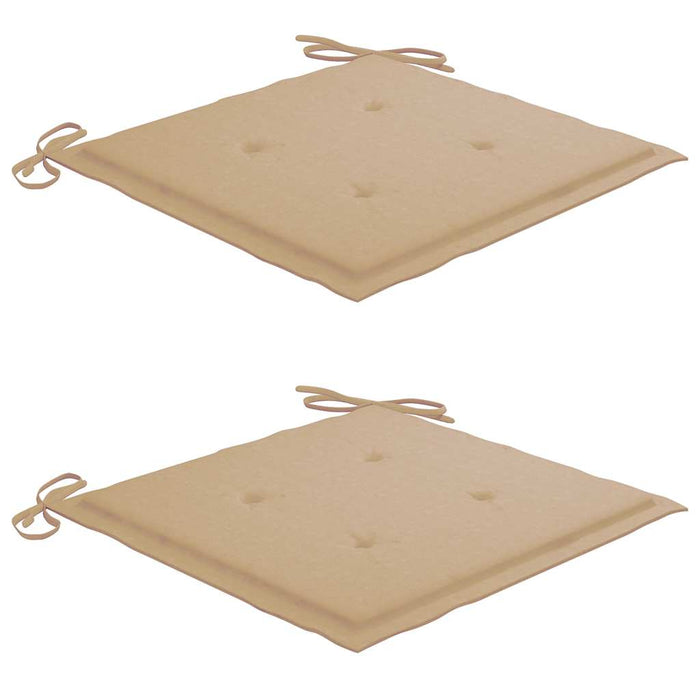 Sedie da Giardino con Cuscini e Tavolino in Massello di Acacia cod mxl 75789