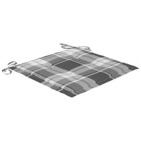 Sedie da Giardino 2 pz con Cuscini in Legno Acacia e Acciaio 3061502