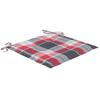 Sedie da Giardino 2 pz con Cuscini in Legno di Teak e Acciaio 3061528