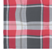 Sedie da Giardino 2 pz con Cuscini in Legno di Teak e Acciaio