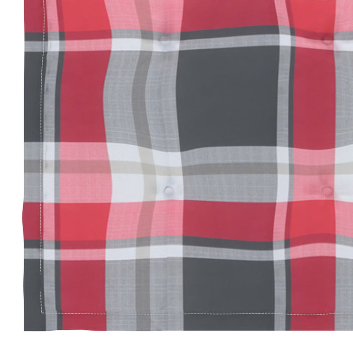 Sedie da Giardino 2 pz con Cuscini in Legno di Teak e Acciaio