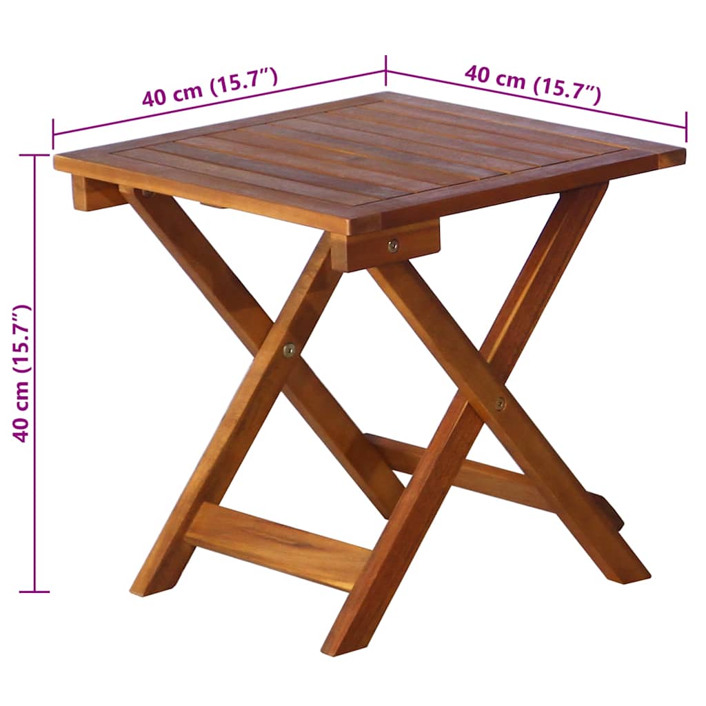 Sdraio da Giardino con Cuscino e Tavolo in Massello di Acacia cod mxl 72059