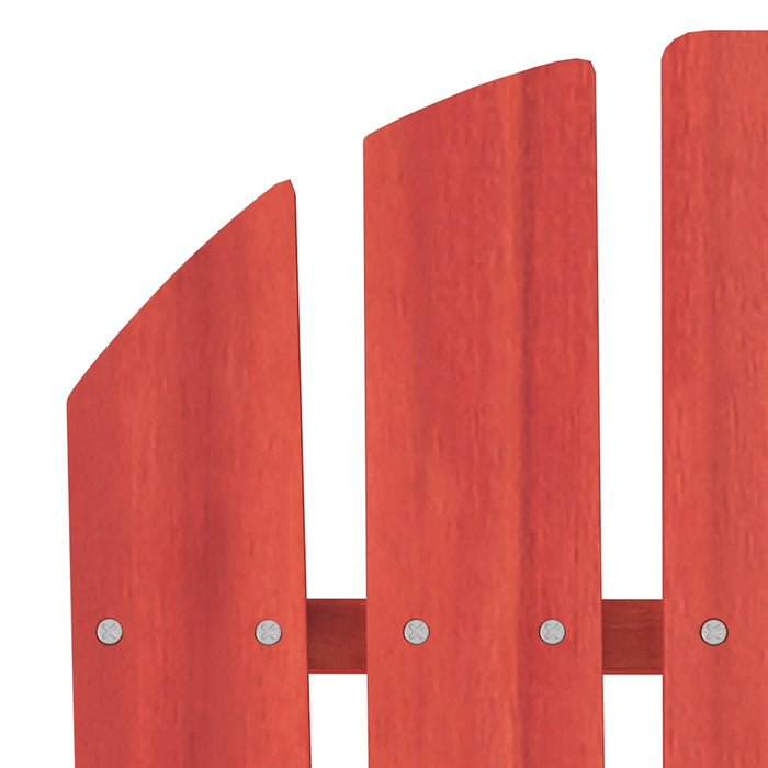 Sedia Giardino Adirondack in Legno Massello di Abete Rossa 315873