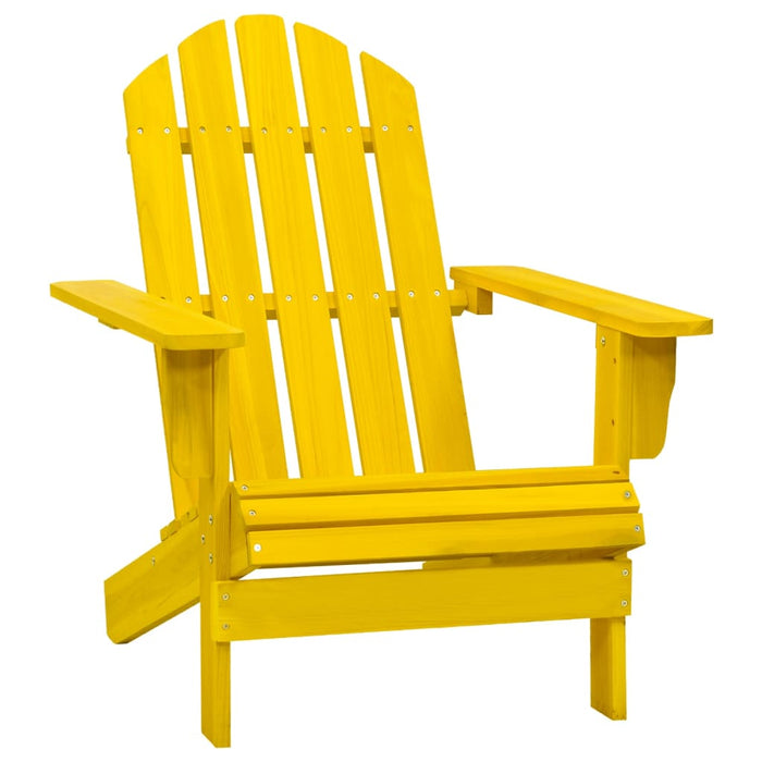 Sedia da Giardino Adirondack in Legno Massello di Abete Giallo cod mxl 11753