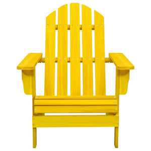 Sedia da Giardino Adirondack in Legno Massello di Abete Giallo cod mxl 11753
