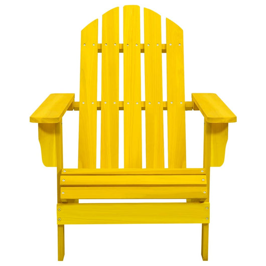 Sedia da Giardino Adirondack in Legno Massello di Abete Giallo cod mxl 11753