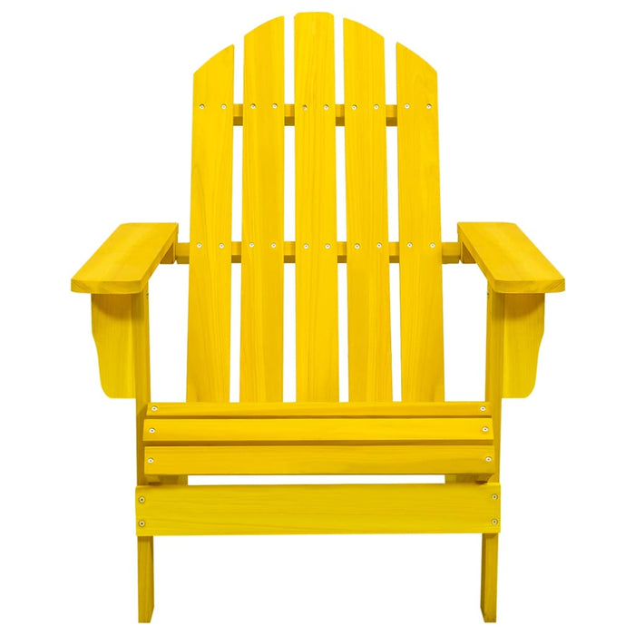 Sedia da Giardino Adirondack in Legno Massello di Abete Giallo cod mxl 11753