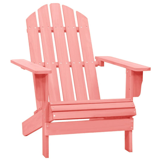 Sedia da Giardino Adirondack in Legno Massello di Abete Rosa cod mxl 24985