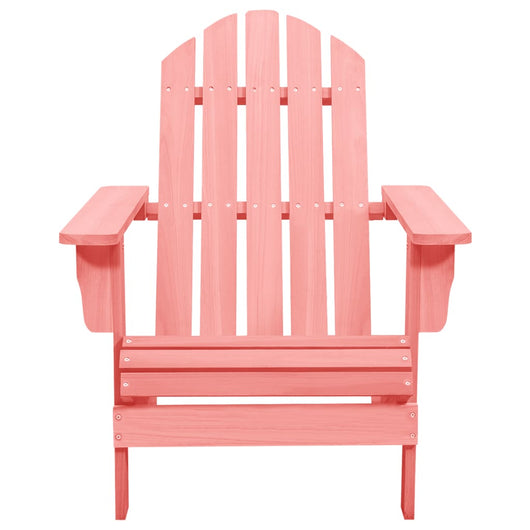 Sedia da Giardino Adirondack in Legno Massello di Abete Rosa cod mxl 24985