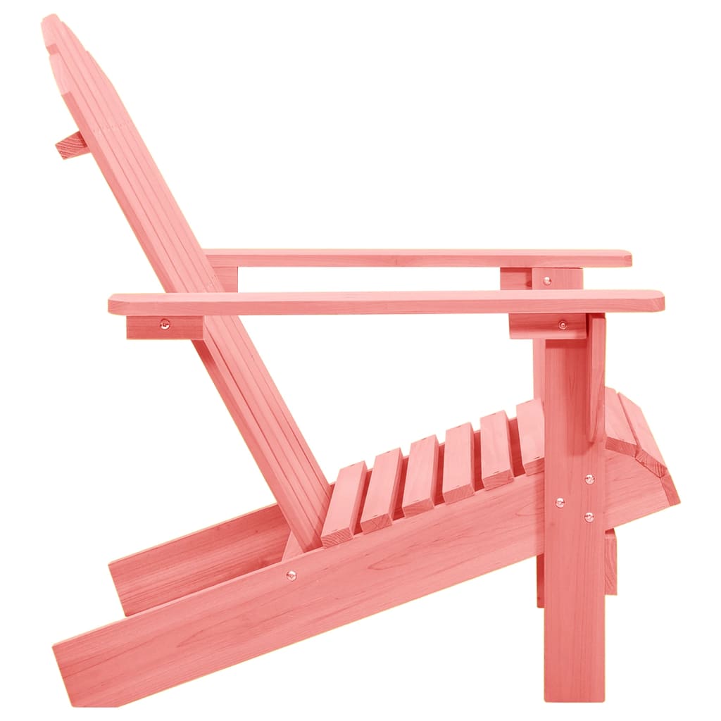Sedia da Giardino Adirondack in Legno Massello di Abete Rosa cod mxl 24985