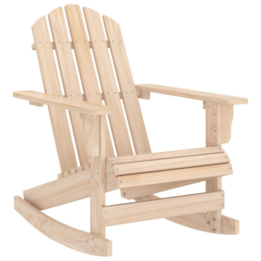 Sedia a Dondolo da Giardino Adirondack in Massello di Abete  cod mxl 20699