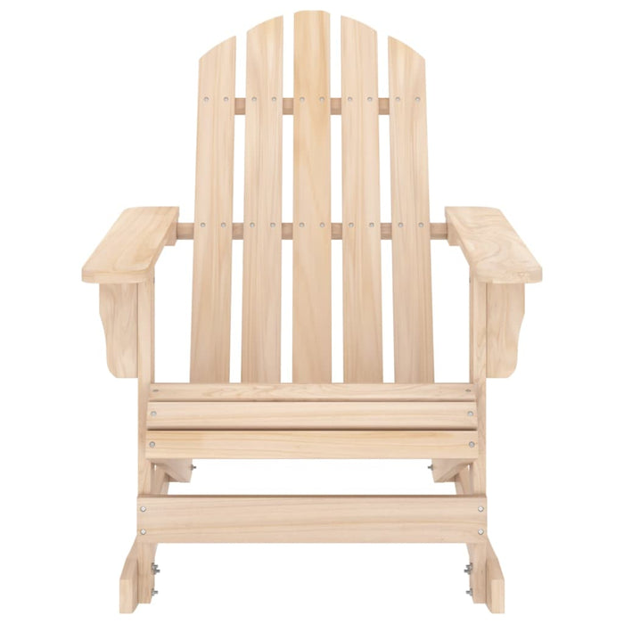 Sedia a Dondolo Giardino Adirondack in Legno Massello di Abete 315882