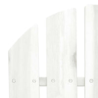 Sedia da Giardino Adirondack a 2 Posti in Legno di Abete Bianca 315899