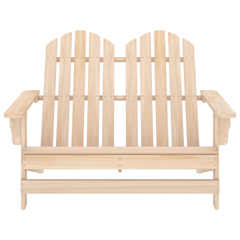 Sedia da Giardino Adirondack a 2 Posti in Legno di Abete 315902