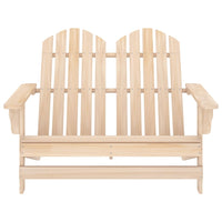 Sedia da Giardino Adirondack a 2 Posti in Legno di Abete 315902