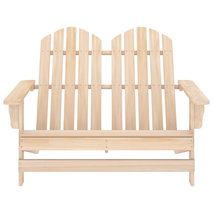 Sedia da Giardino Adirondack a 2 Posti in Legno di Abete 315902