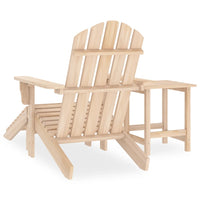 Sedia Adirondack con Poggiapiedi e Tavolo Massello di Abete cod mxl 35368