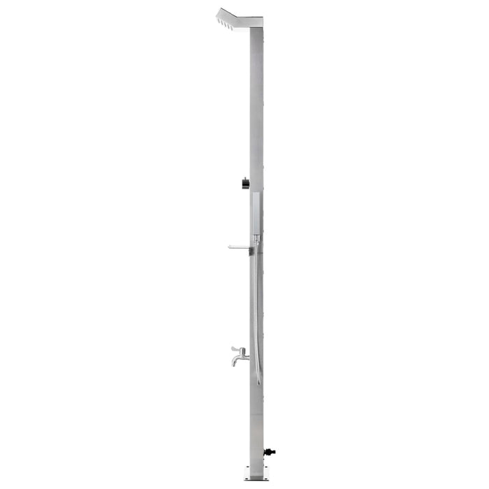 Doccia da Giardino 220 cm in Acciaio Inossidabile cod mxl 52491