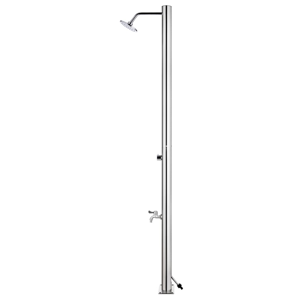 Doccia da Giardino 215 cm in Acciaio Inossidabile  cod mxl 50075