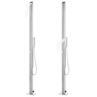Doccia da giardino 220 cm in acciaio inox 02_0042035